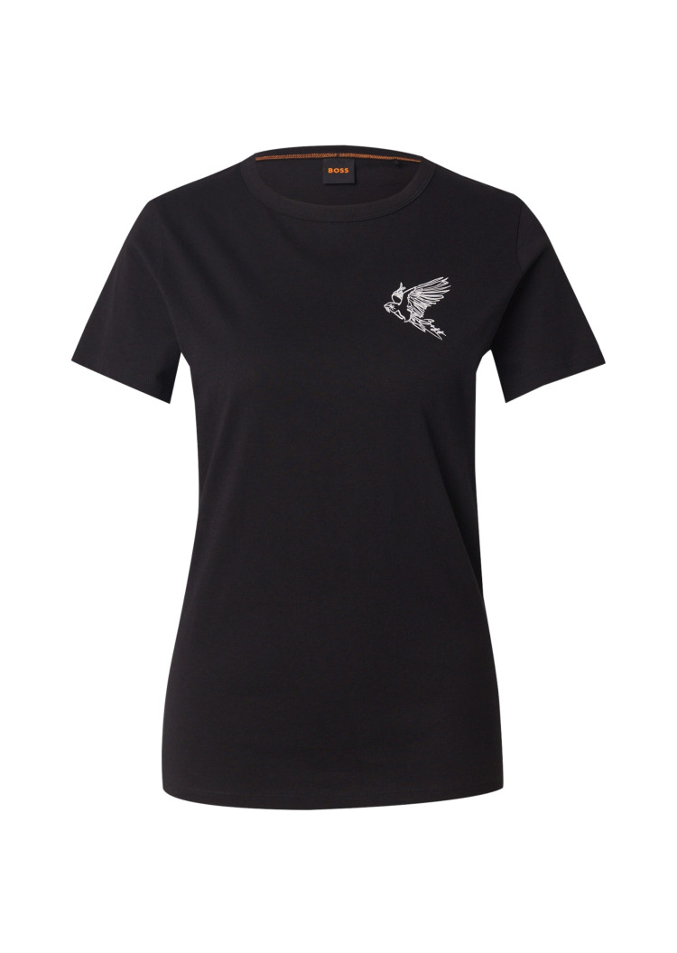 Футболка Slim fit для женщин (479804), цвет Черный - №1