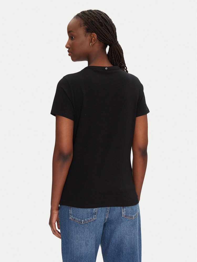 Футболка Slim Fit для жінок (479804), колір Чорний - №4