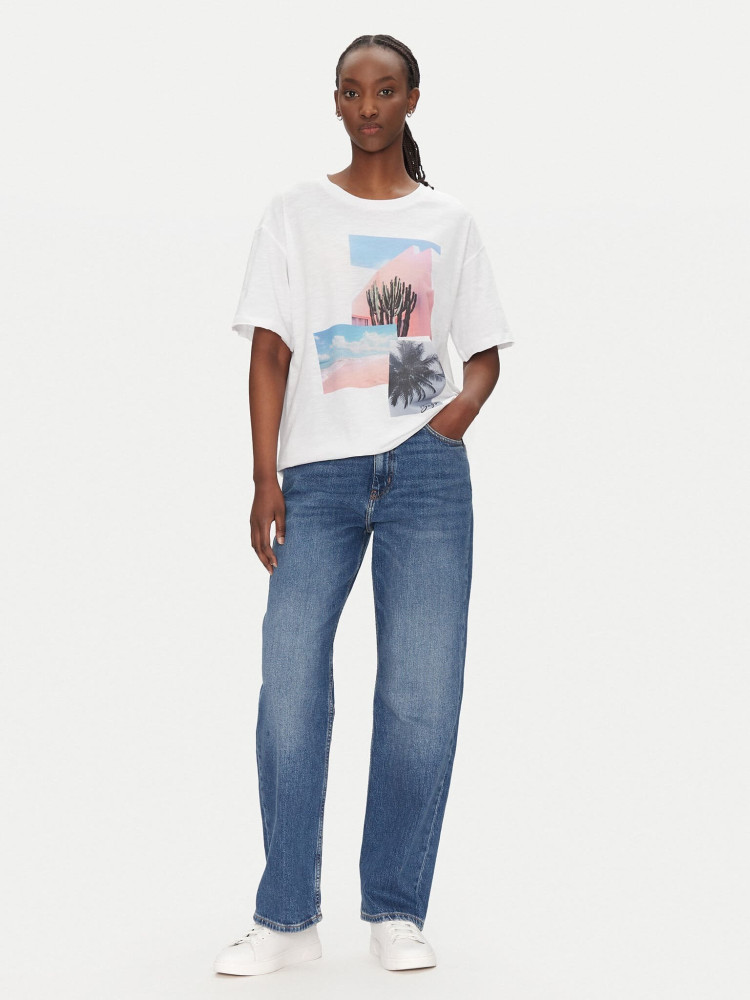 Футболка Relaxed Fit для жінок (479811), колір Білий - №3