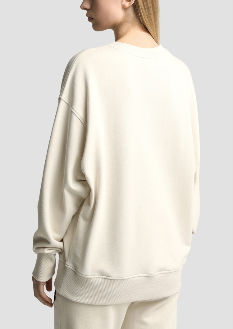 Толстовка Relaxed fit для женщин (479813), цвет Молочный - №2