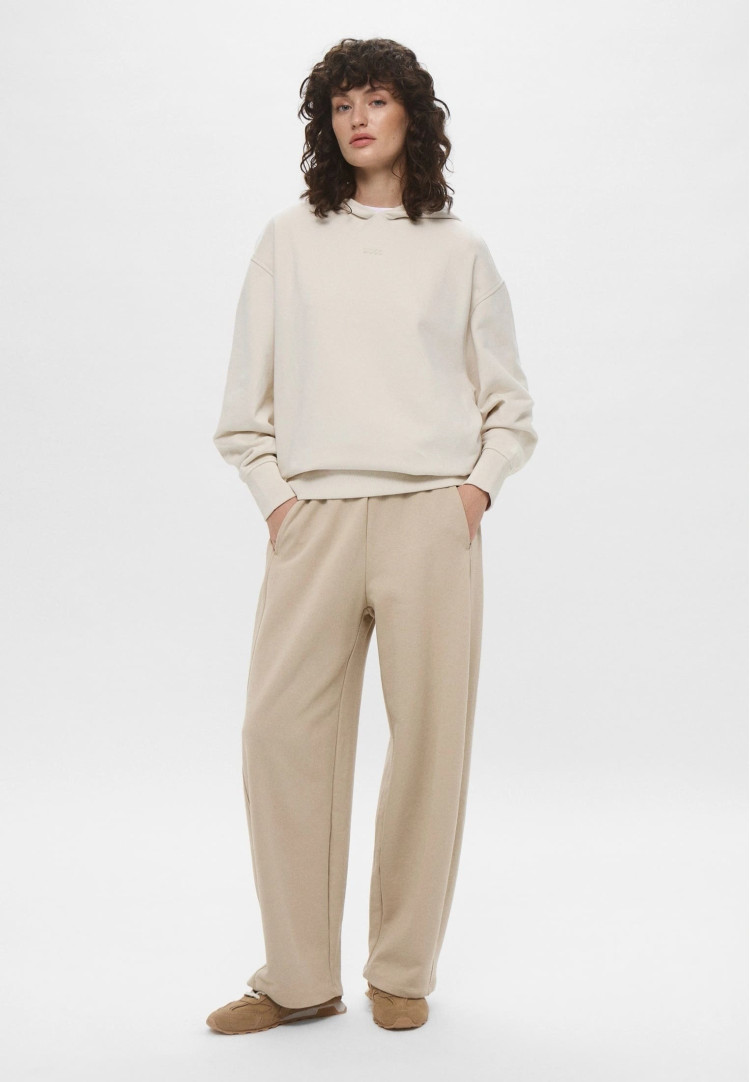 Худи Relaxed Fit для женщин (479819), цвет Молочный - №2