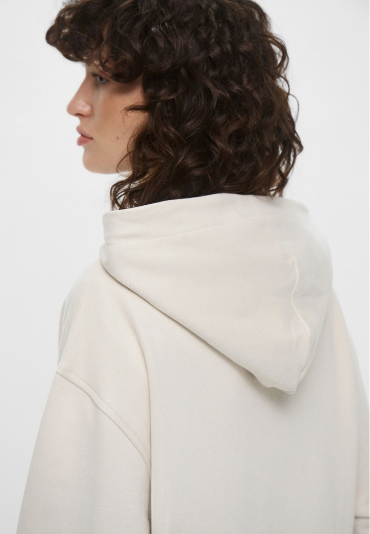 Худи Relaxed fit для женщин (479819), цвет Молочный - №5