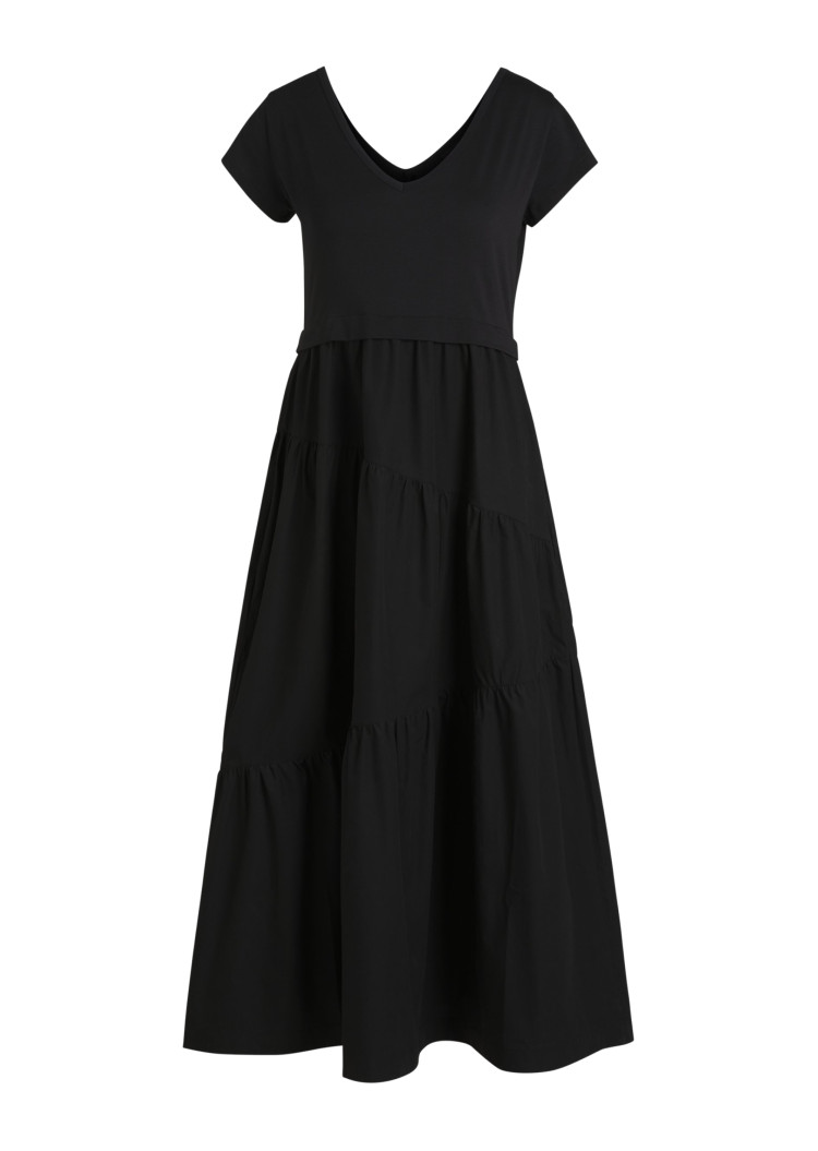 Сукні максі Regular fit для жінок (479822), колір Чорний - №1