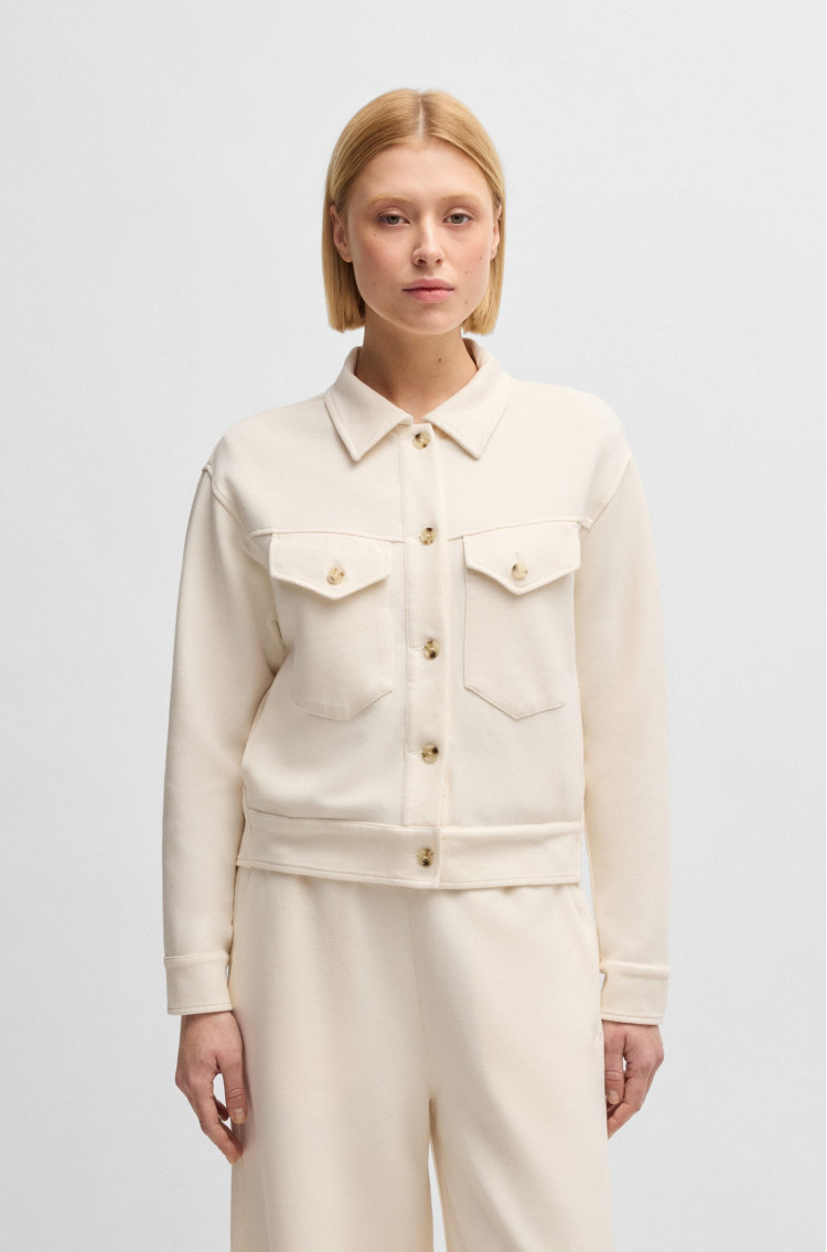 Жакет Regular Fit для жінок (479824), колір Молочний - №2