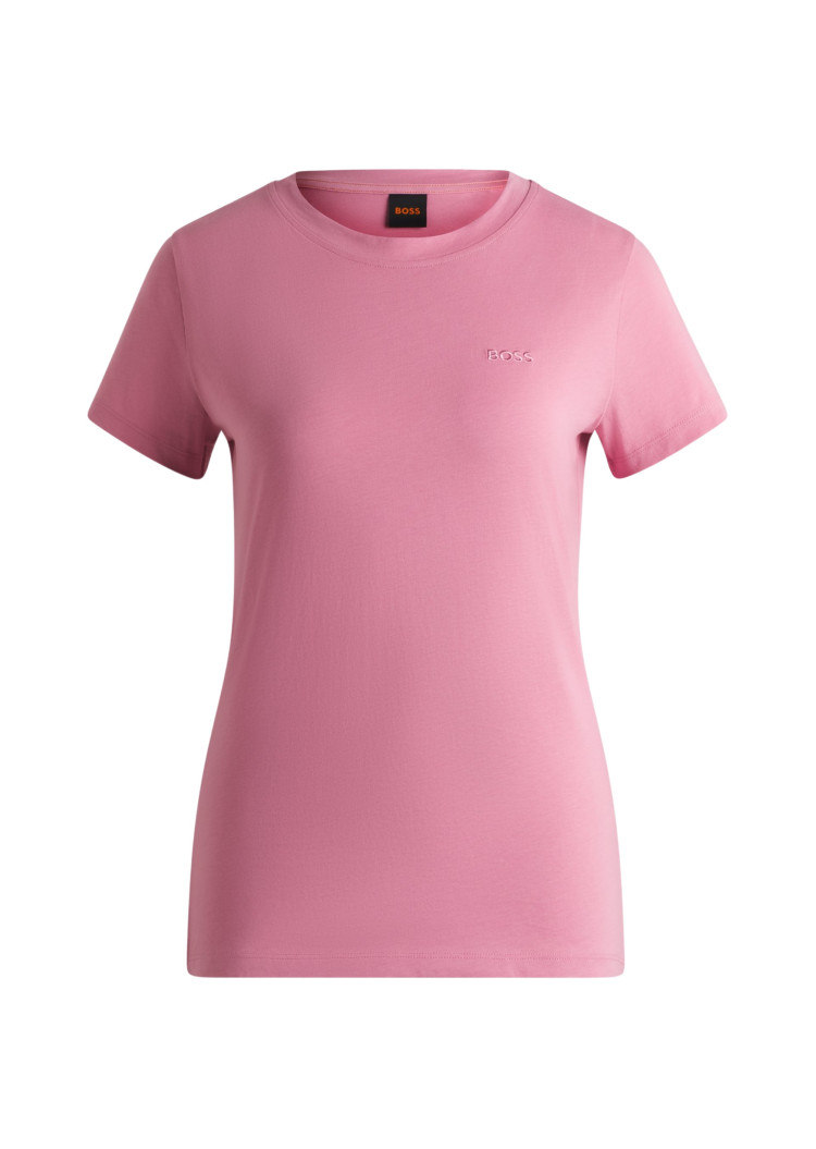 Футболка Slim fit для жінок (479825), колір Рожевий - №1