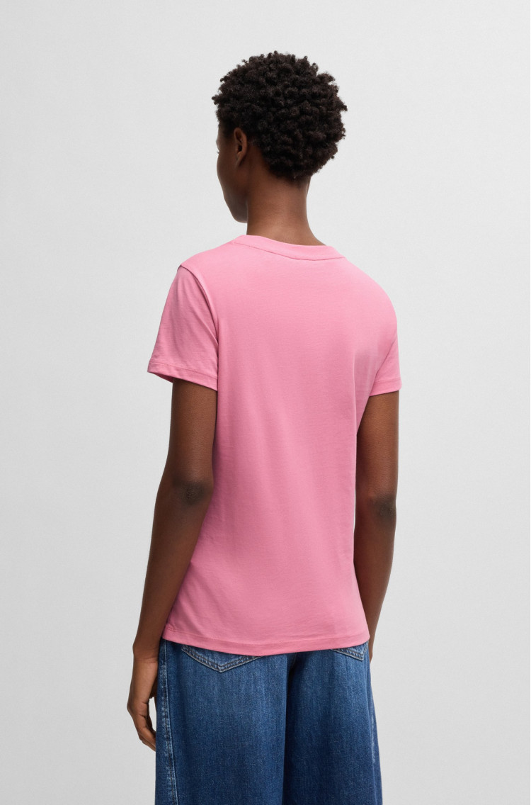 Футболка Slim fit для жінок (479825), колір Рожевий - №4