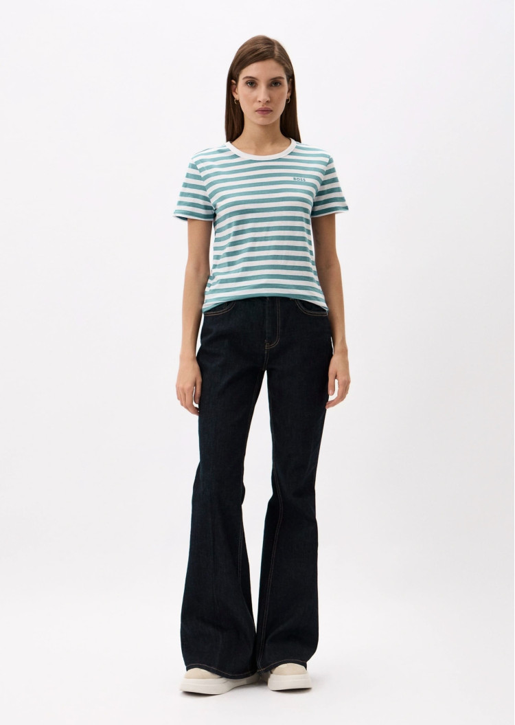 Футболка Slim fit для женщин (479827), цвет Белый - №3