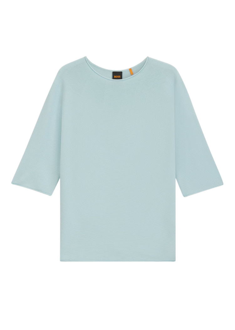 Футболка Regular fit для жінок (479837), колір Синій - №1