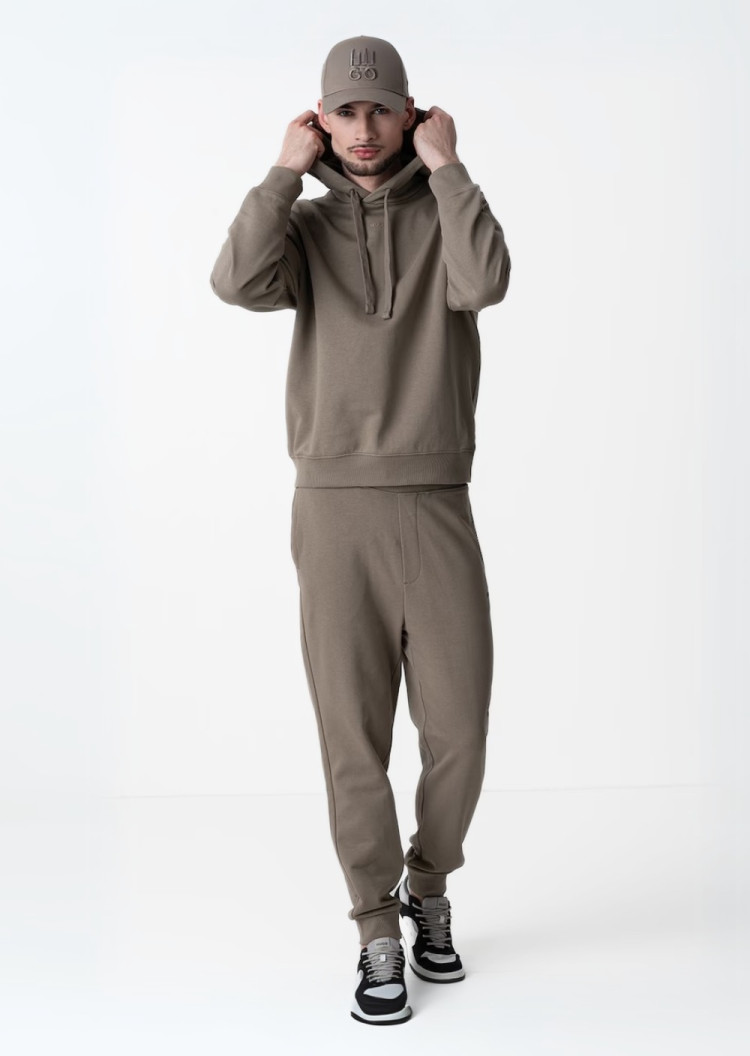 Худи Relaxed fit для мужчин (479859), цвет Коричневый - №3