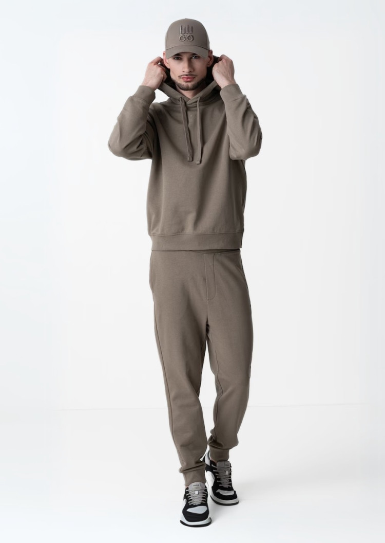 Худи Relaxed Fit для мужчин (479859), цвет Коричневый - №3