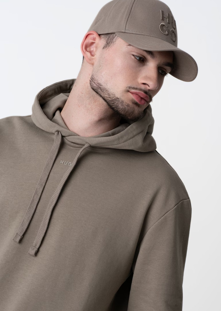 Худи Relaxed Fit для мужчин (479859), цвет Коричневый - №5