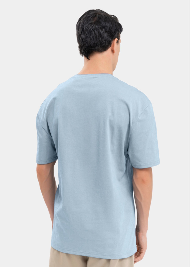 Футболка пляжная Relaxed Fit для мужчин (479866), цвет Синий - №3
