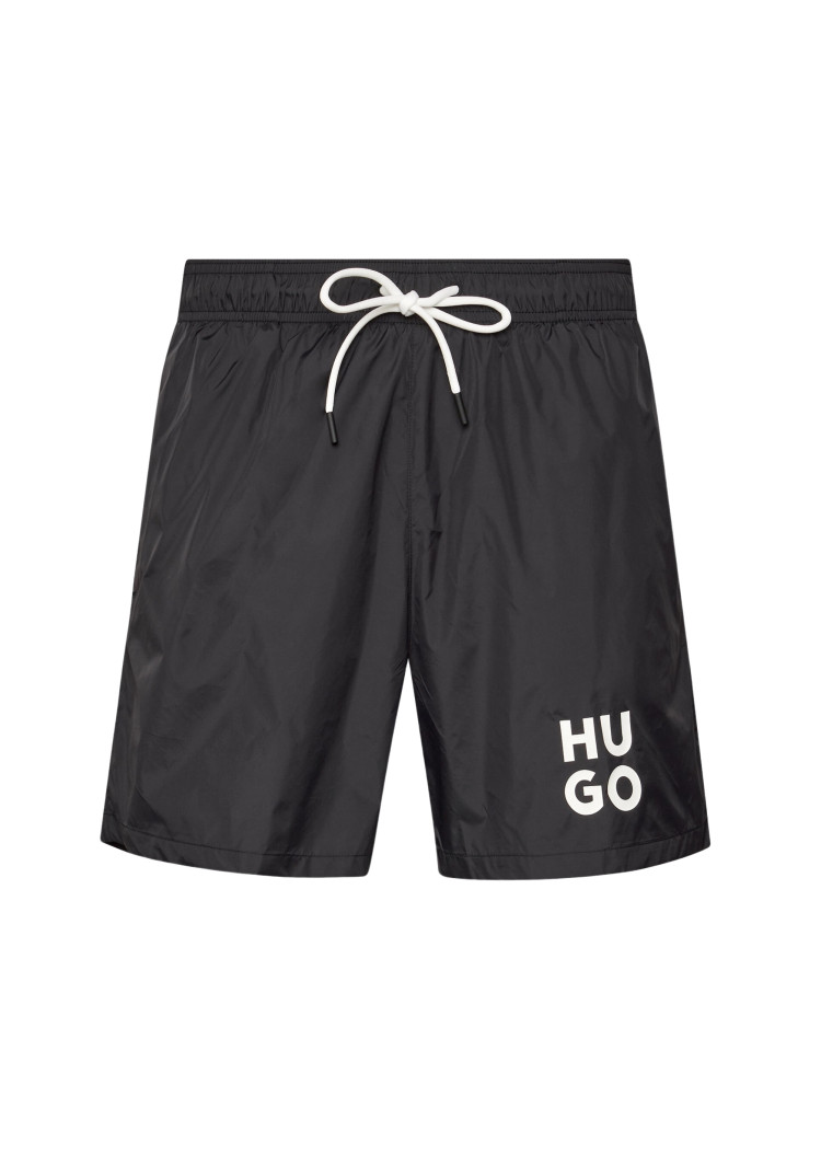 Шорти Slim fit для чоловіків (479875), колір Чорний - №1