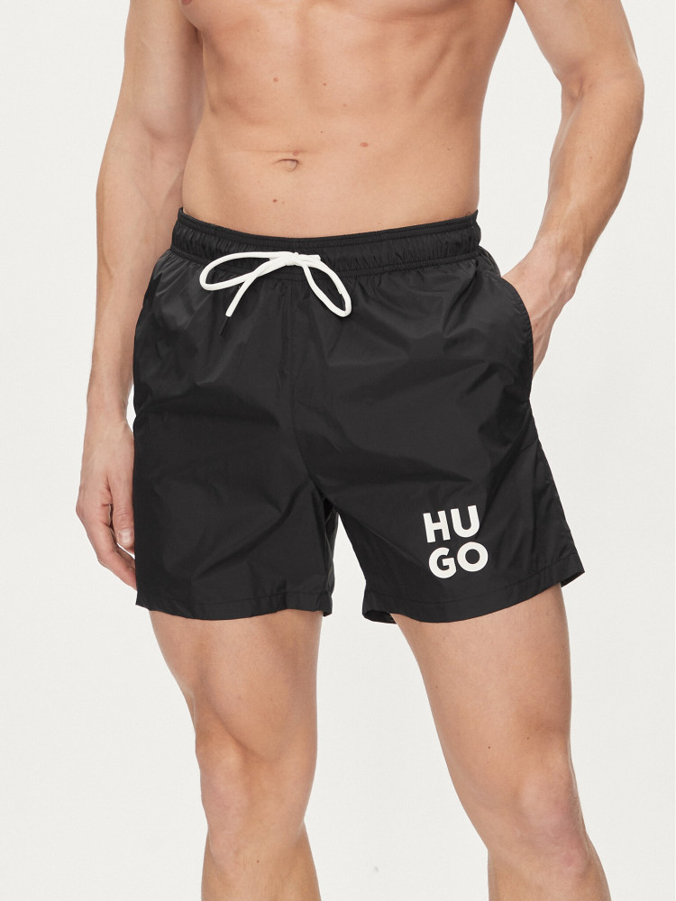 Шорти Slim fit для чоловіків (479875), колір Чорний - №2