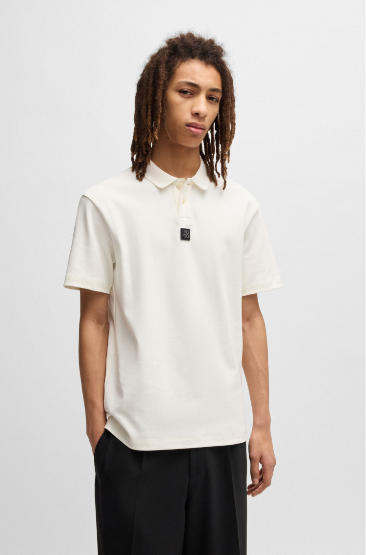 Поло Regular fit для чоловіків (479880), колір Білий - №2