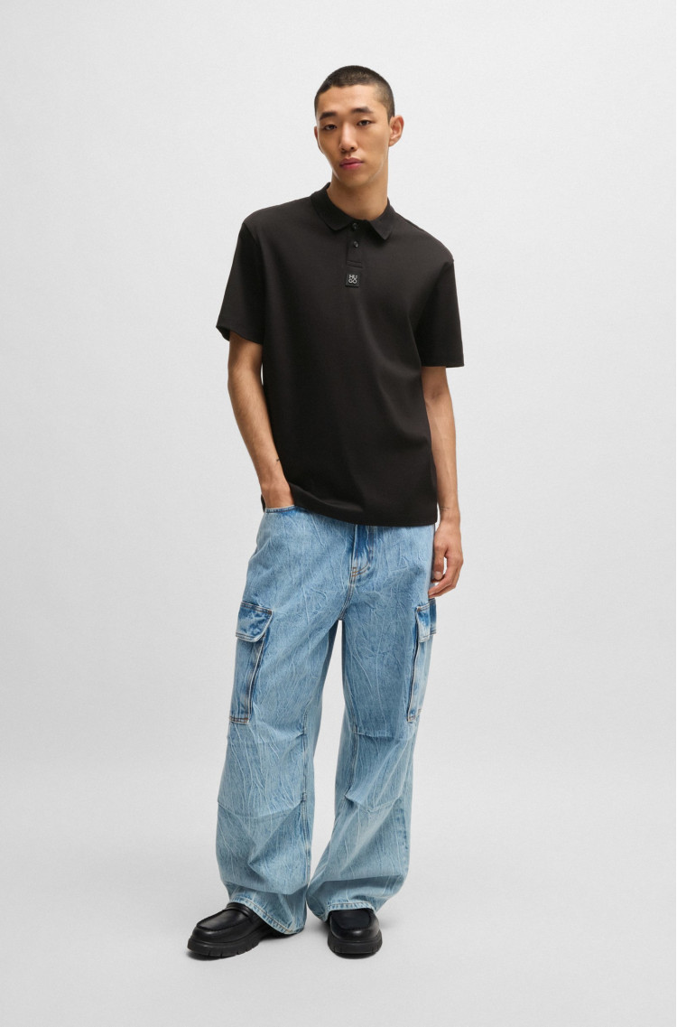 Поло Regular Fit для мужчин (479881), цвет Черный - №3