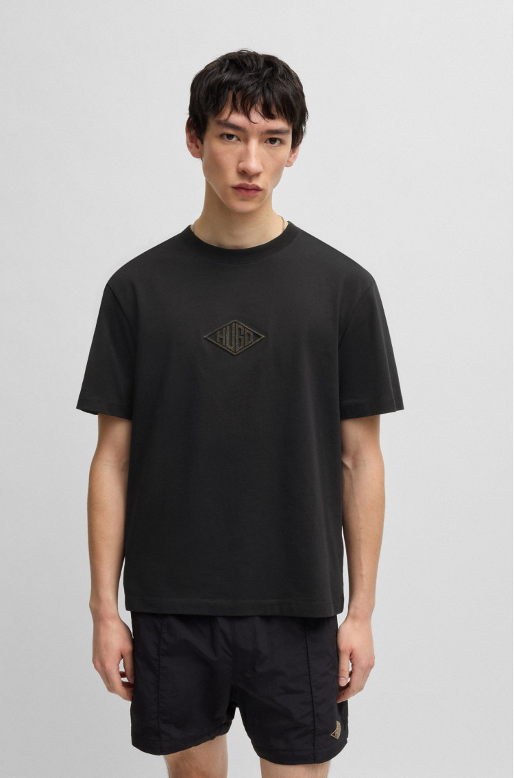 Футболка Relaxed fit для мужчин (479905), цвет Черный - №2