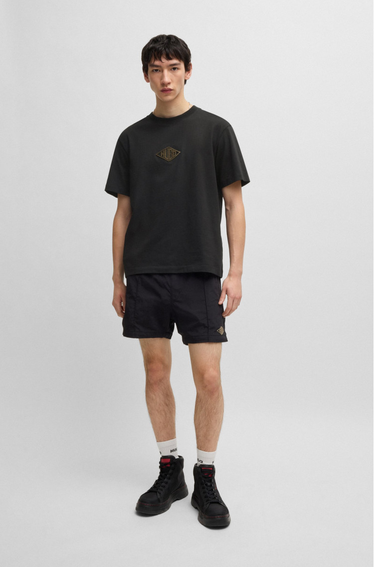 Футболка Relaxed fit для мужчин (479905), цвет Черный - №3