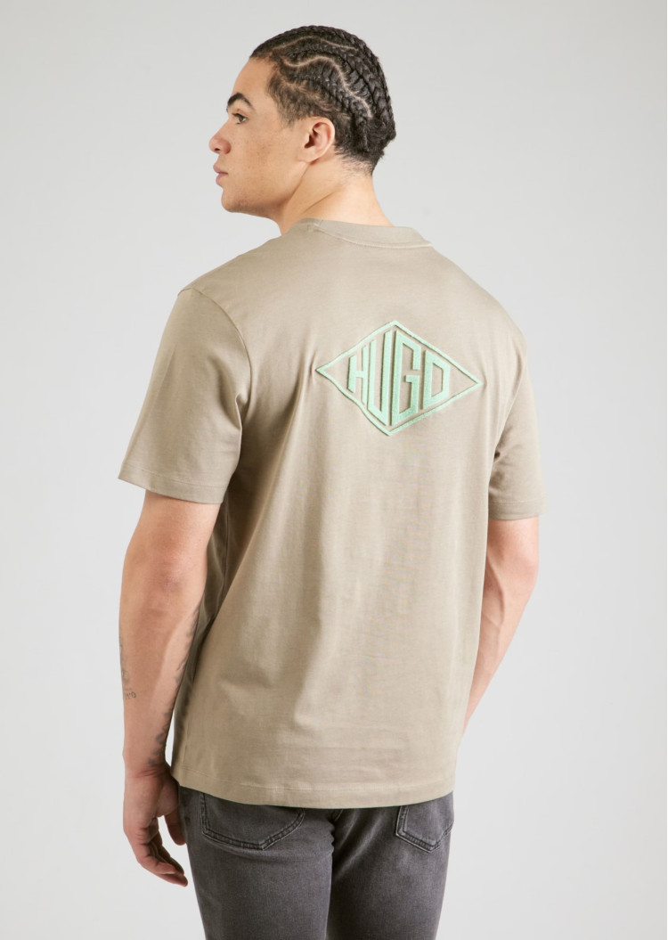 Футболка Relaxed fit для чоловіків (479907), колір Оливковий - №3