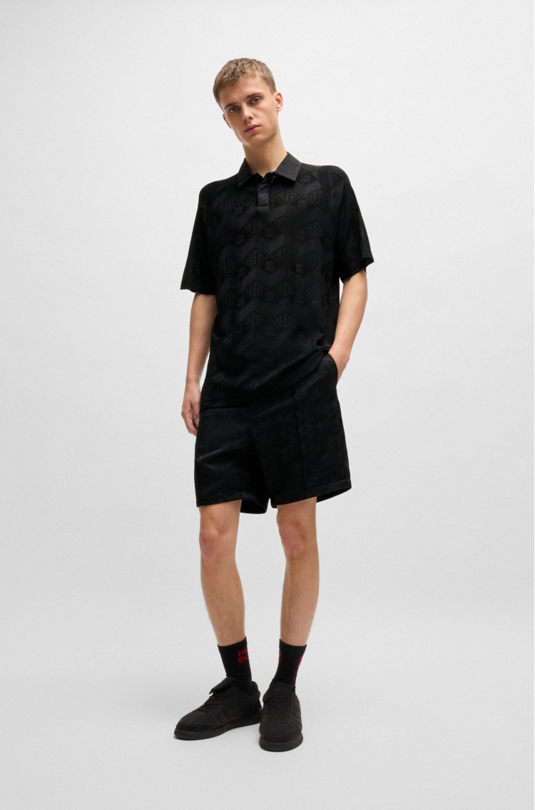 Поло Relaxed Fit для чоловіків (479911), колір Чорний - №2