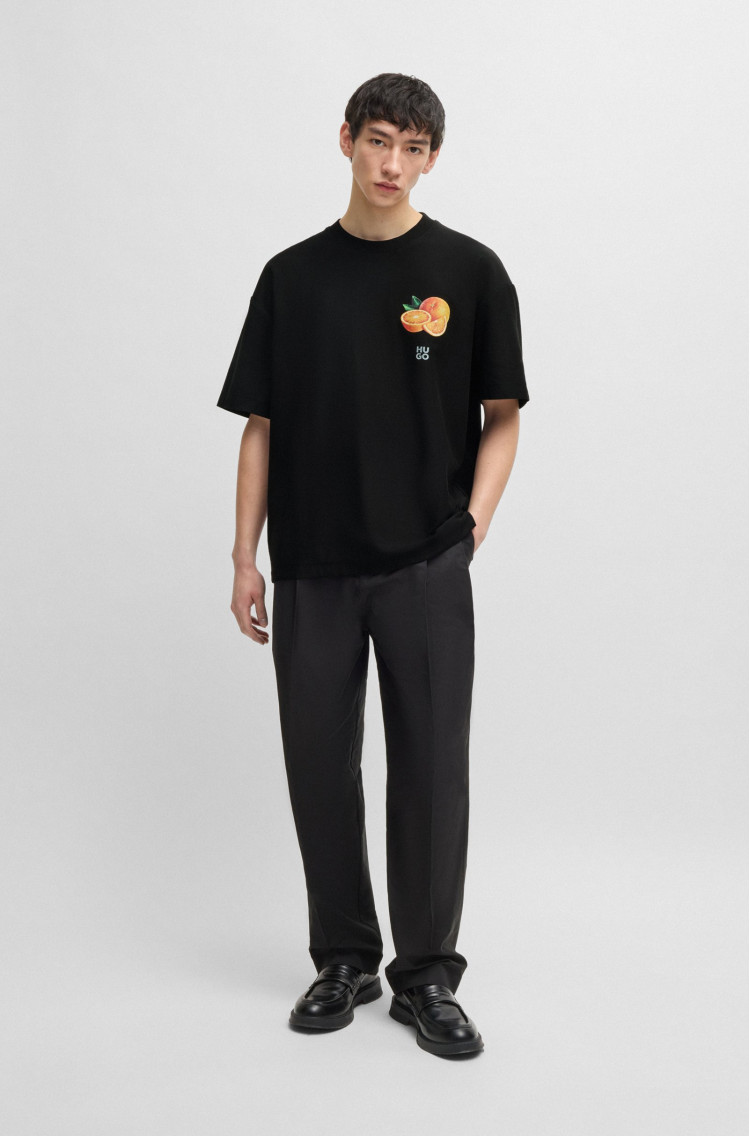 Футболка Relaxed fit для мужчин (479917), цвет Черный - №3