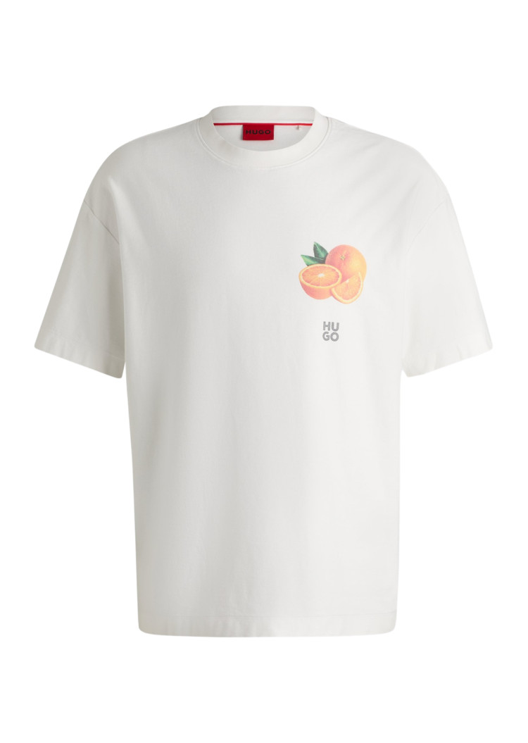 Футболка Relaxed fit для мужчин (479918), цвет Белый - №1