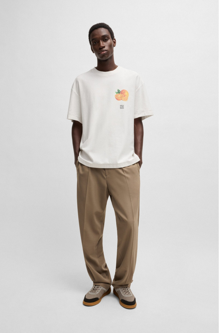 Футболка Relaxed fit для мужчин (479918), цвет Белый - №3
