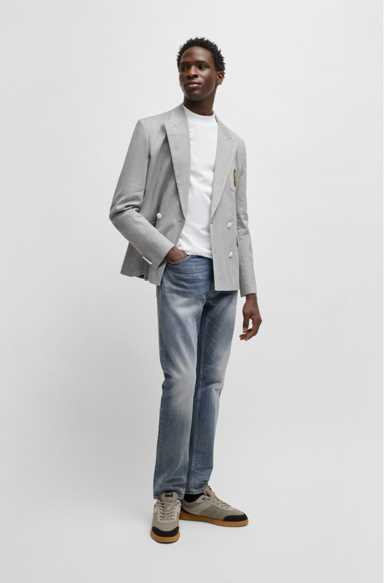 Джинсы Slim Slim Fit Средняя для мужчин (479919), цвет Синий - №3