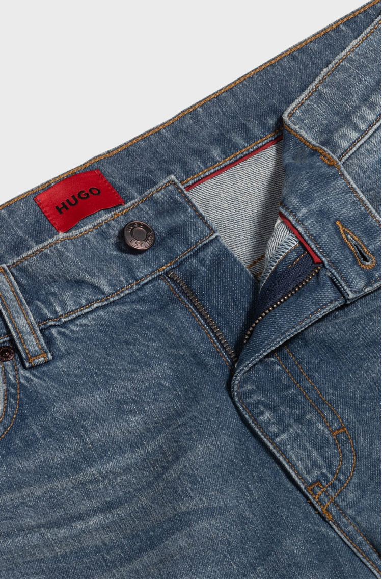 Джинсы Slim Slim Fit Средняя для мужчин (479919), цвет Синий - №6