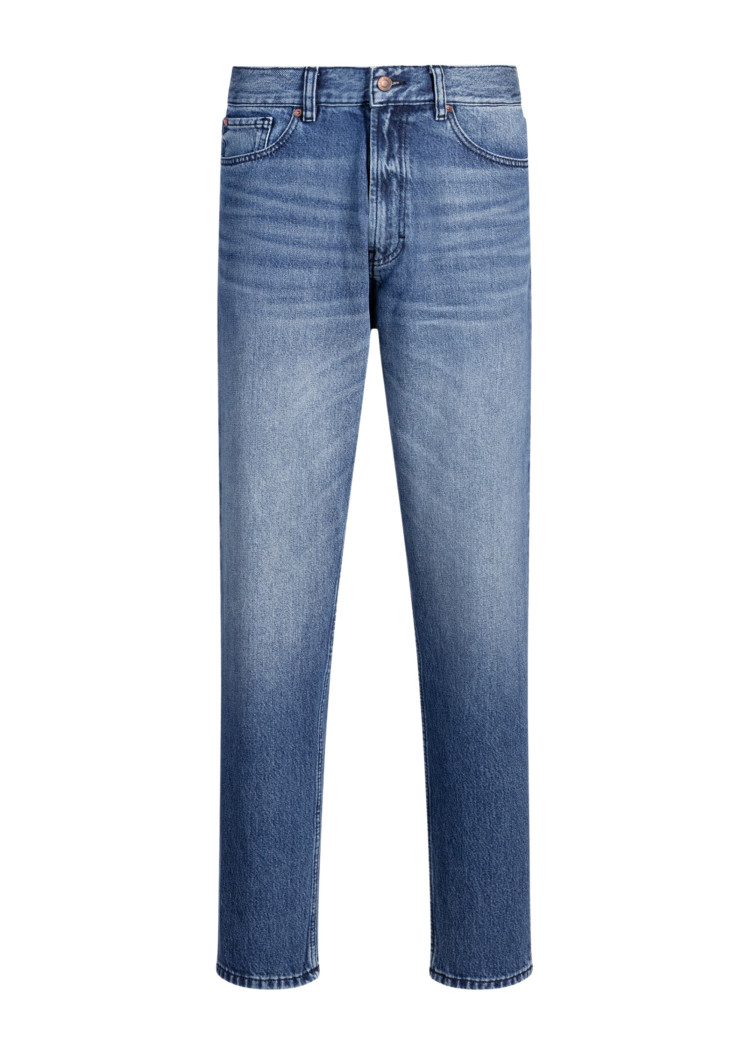 Джинси Relaxed Relaxed fit Висока для чоловіків (479921), колір Синій - №1