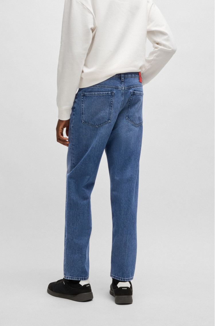 Джинси Relaxed Relaxed fit Висока для чоловіків (479921), колір Синій - №4