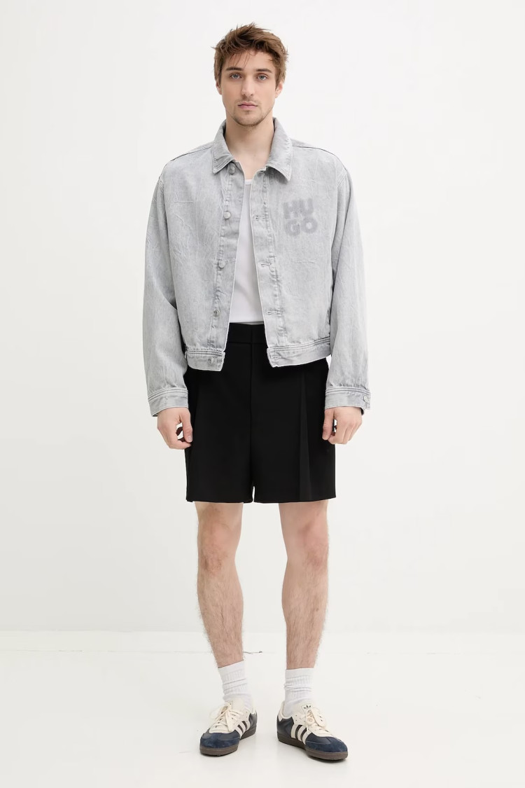 Джинсова куртка Regular fit для чоловіків (479924), колір Сірий - №3