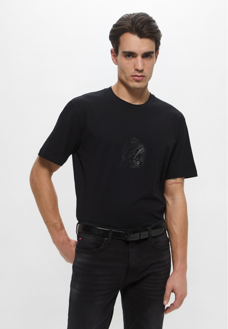 Футболка Relaxed fit для чоловіків (479926), колір Чорний - №2