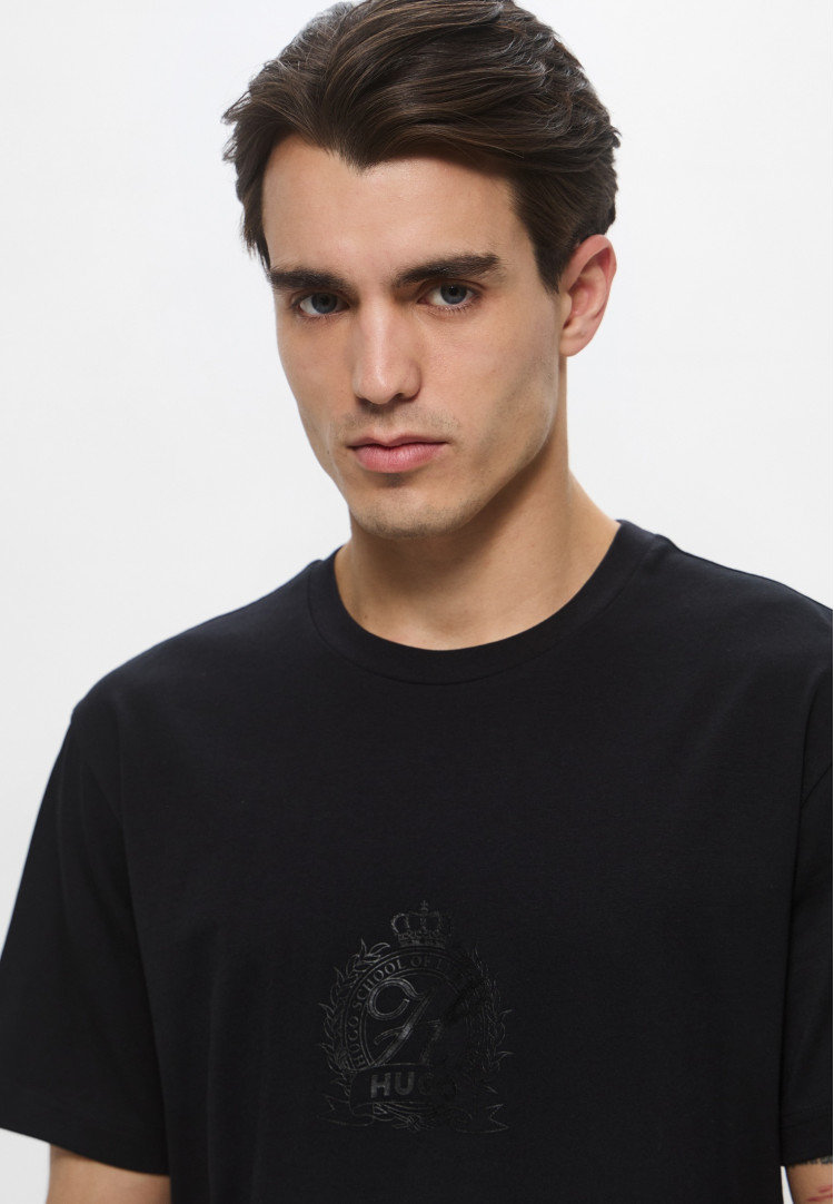 Футболка Relaxed fit для чоловіків (479926), колір Чорний - №4