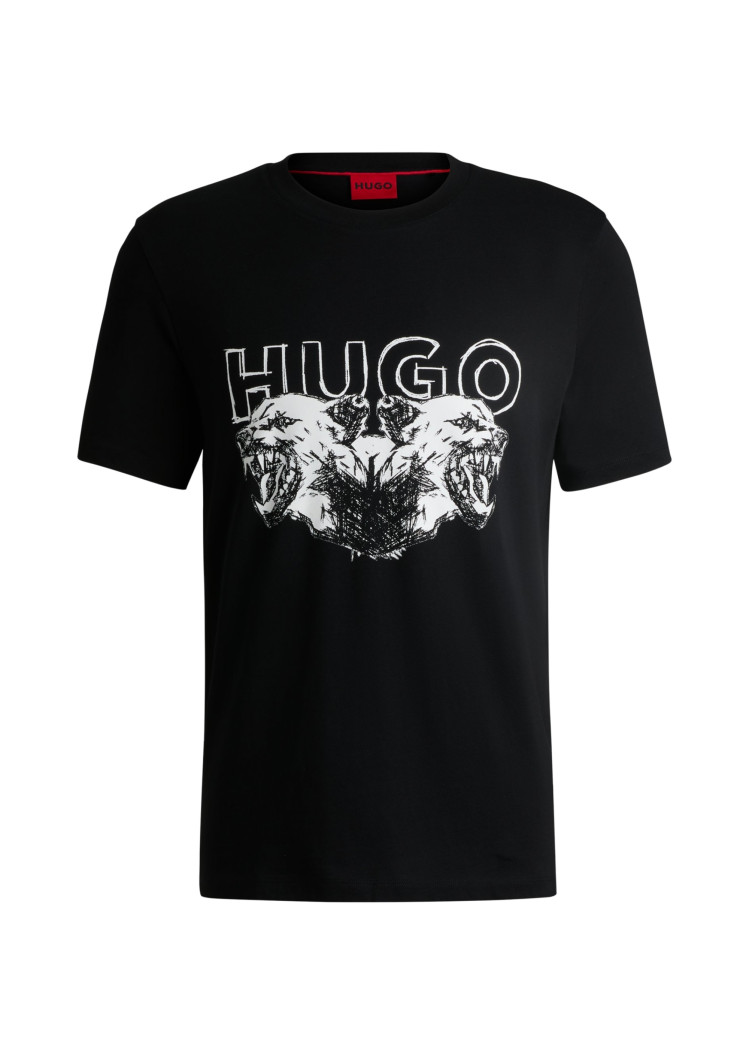 Футболка Regular fit для мужчин (479928), цвет Черный - №1