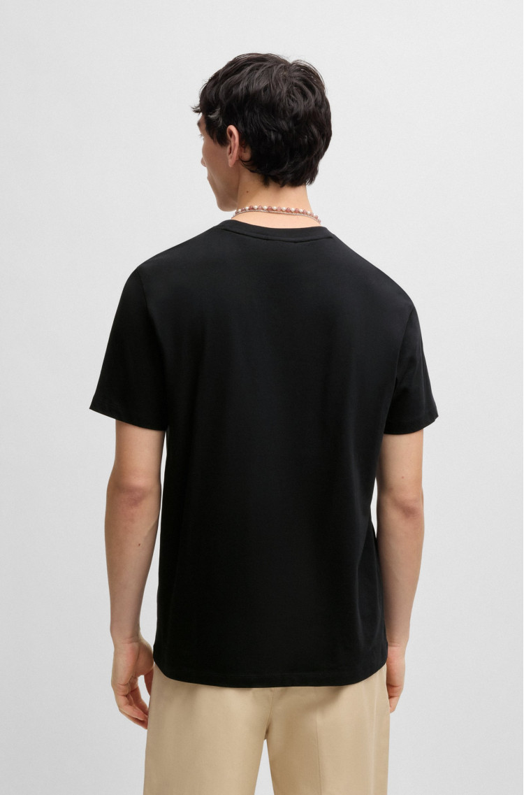 Футболка Regular fit для мужчин (479928), цвет Черный - №4