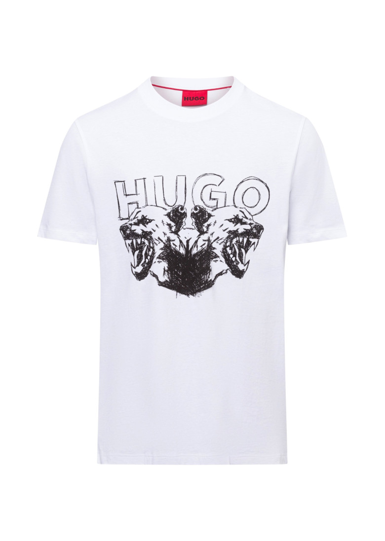 Футболка Regular Fit: классический крой, средняя свобода движений.