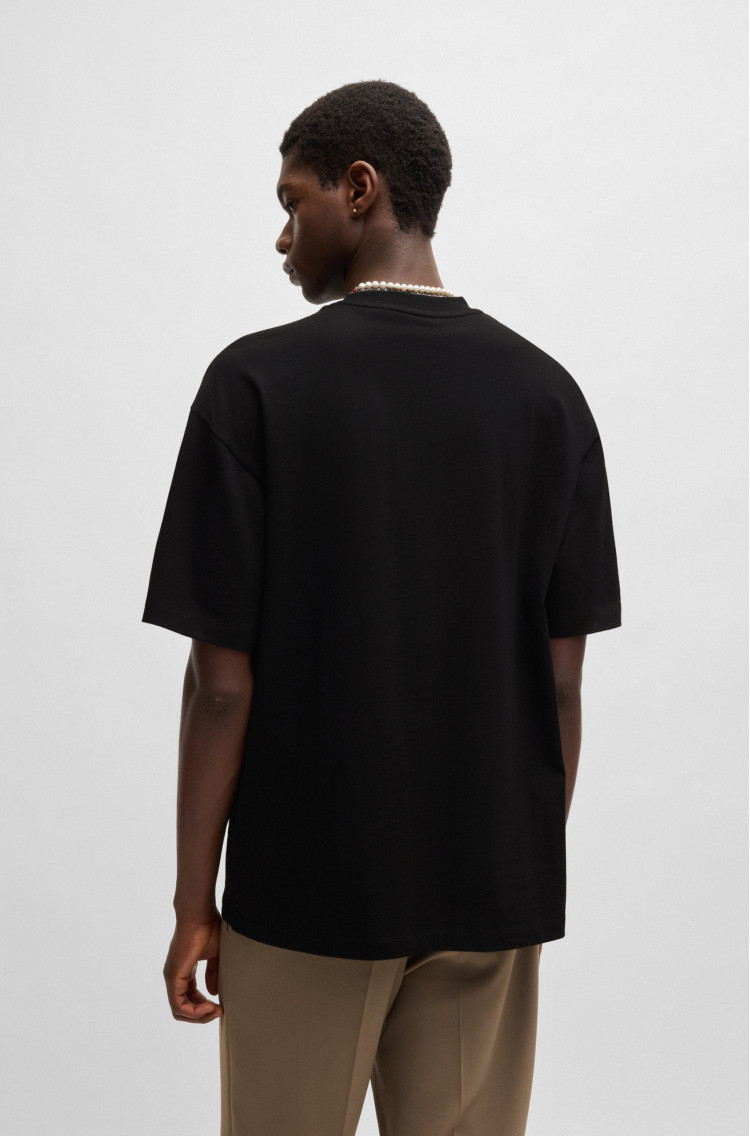 Футболка Regular fit для чоловіків (479932), колір Чорний - №4