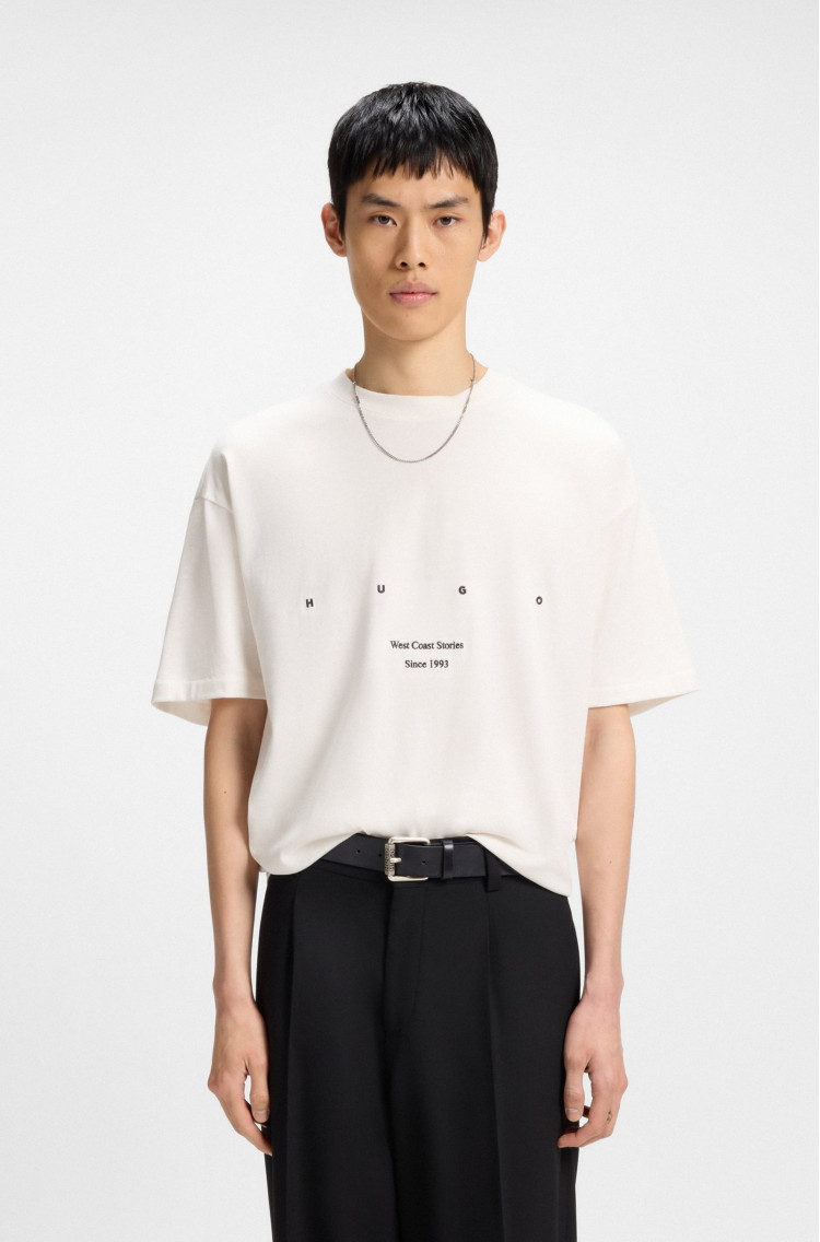 Футболка Relaxed fit для чоловіків (479934), колір Білий - №2
