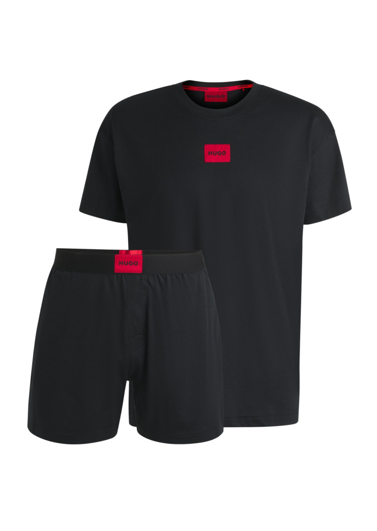 Піжама для дому та сну Relaxed fit для чоловіків (479941), колір Чорний - №1