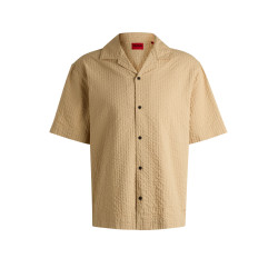 Сорочка повсякденна з коротким рукавом Relaxed Fit: вільний крій для максимального комфорту.
