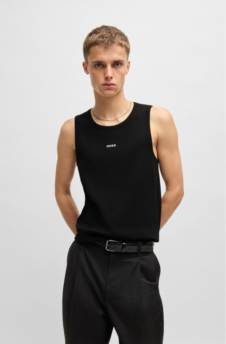 Майка Slim fit для жінок (479954), колір Чорний - №2