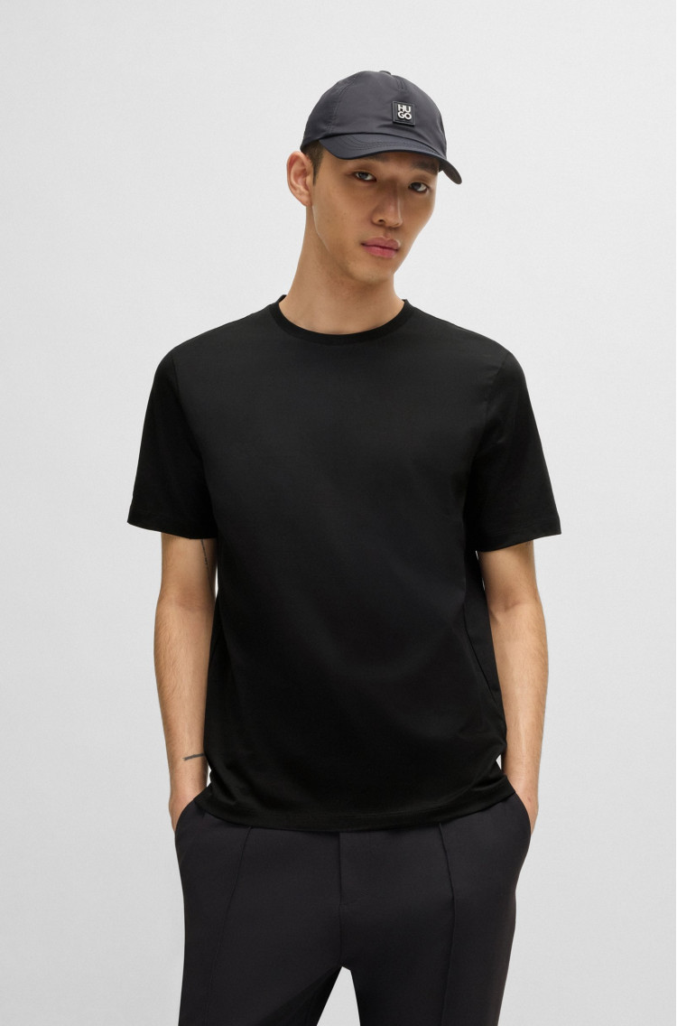 Футболка Slim fit для мужчин (479955), цвет Черный - №2
