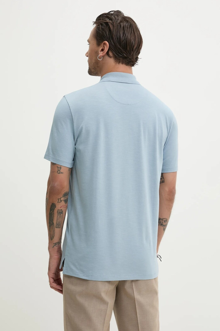 Поло Regular fit для чоловіків (479956), колір Синій - №4