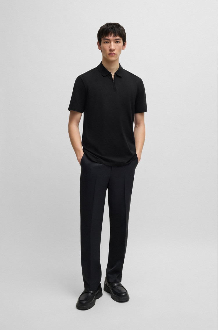 Поло Regular fit для чоловіків (479957), колір Чорний - №3