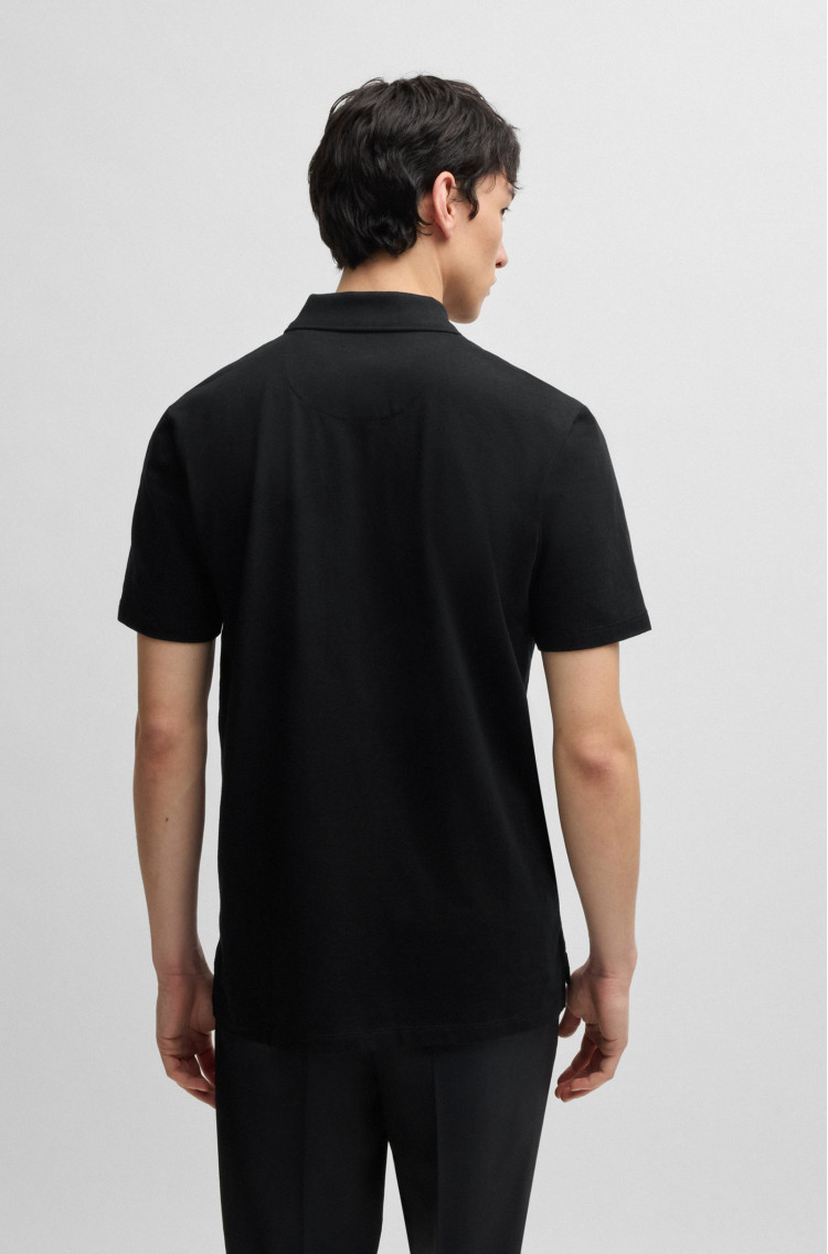 Поло Regular fit для чоловіків (479957), колір Чорний - №4