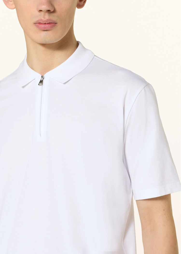 Поло Regular Fit: классический крой, средняя свобода движений. для мужчин (479958), цвет Белый - №5