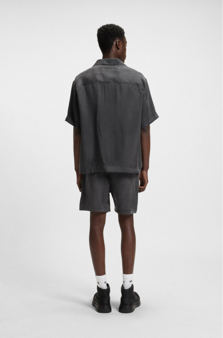 Шорты Relaxed Fit для мужчин (479961), цвет Серый - №4