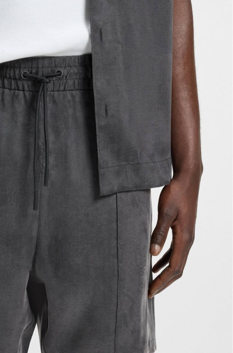 Шорты Relaxed Fit для мужчин (479961), цвет Серый - №5
