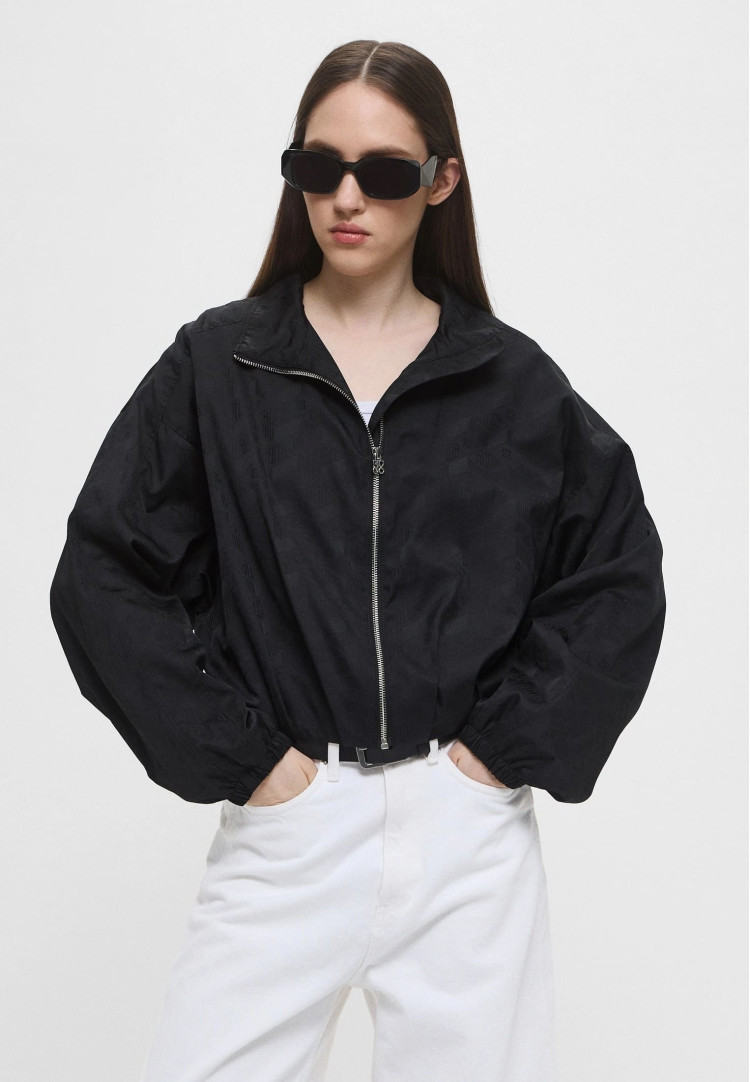 Ветровка Relaxed Fit для женщин (479967), цвет Черный - №2
